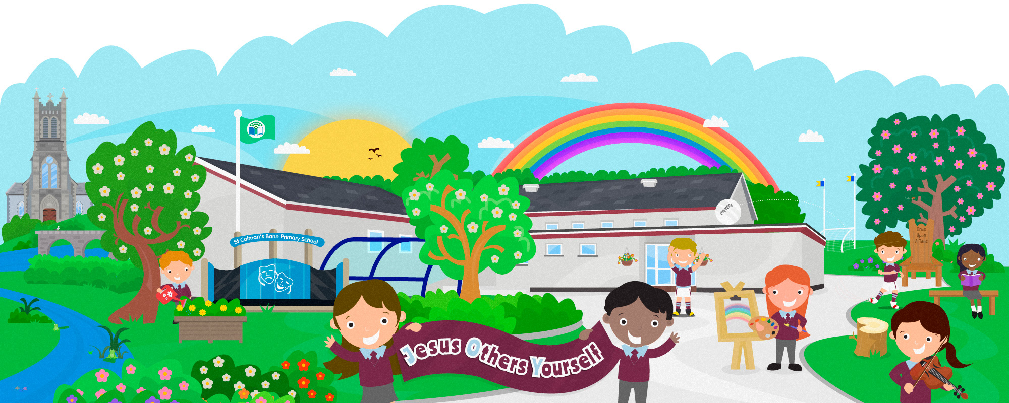 St Colman's Bann Primary School, Craigavon, County Armagh