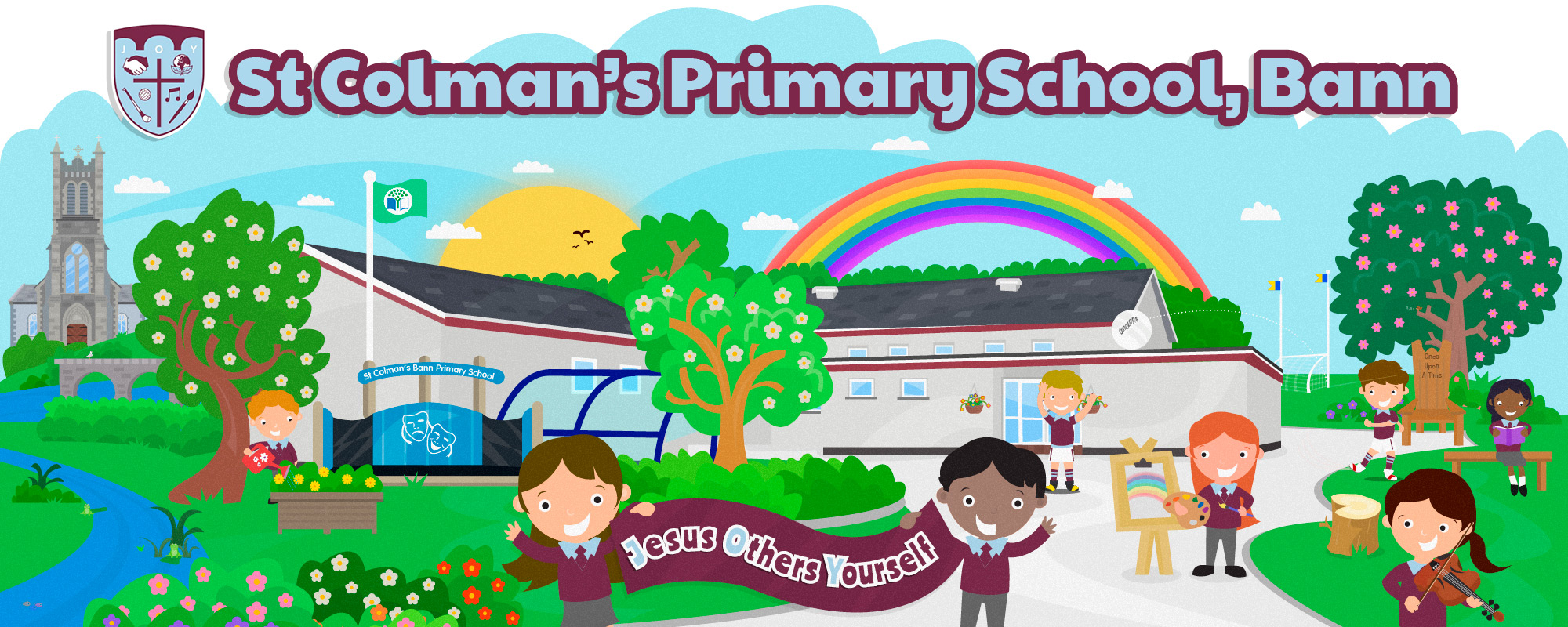 St Colman's Bann Primary School, Craigavon, County Armagh